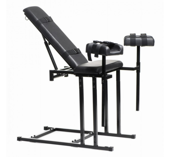БДСМ кресло-кушетка Extreme Obedience BDSM Chair черный
