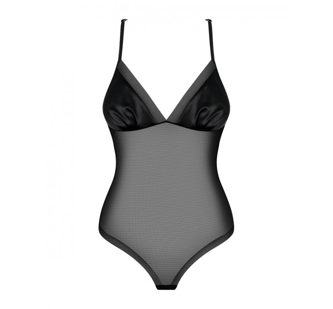 Боди с имитацией крыльев Obsessive Alifini, черный, S/M