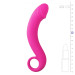 Вигнутий фалоімітатор Curved Dong для рожевий простати, 17.5 см x 3.5 см.