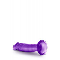 Фаллоимитатор реалистичный, на присоске Blush Yours Sweet N фиолетовый, 16.5 х 3.8 см