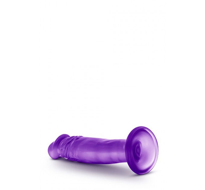 Фаллоимитатор реалистичный, на присоске Blush Yours Sweet N фиолетовый, 16.5 х 3.8 см