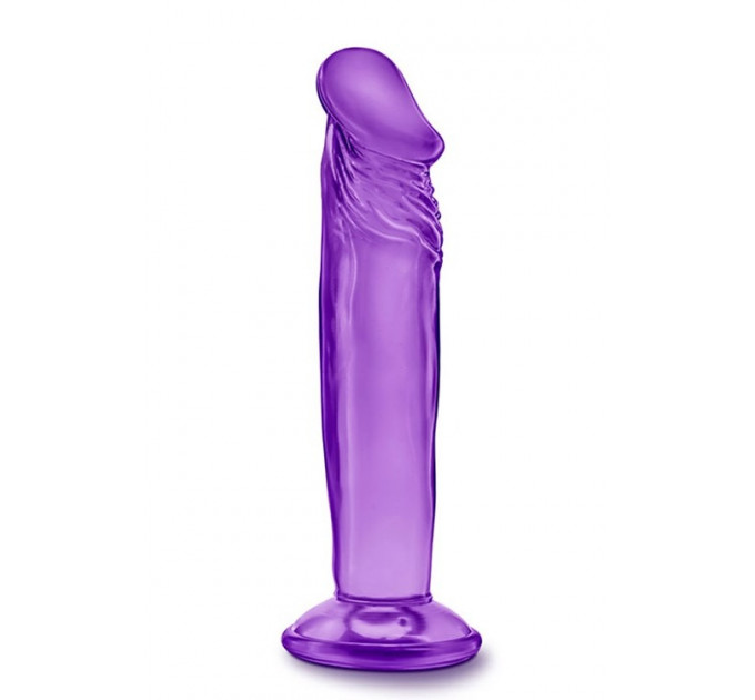 Фаллоимитатор реалистичный, на присоске Blush Yours Sweet N фиолетовый, 16.5 х 3.8 см