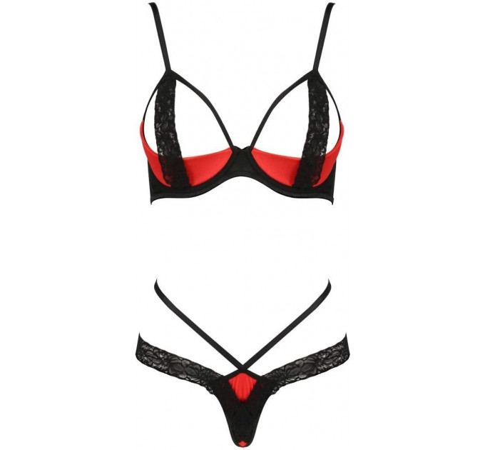 Комплект белья красный S/M FEMMINA BIKINI red S/M - Passion