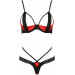 Комплект белья красный S/M FEMMINA BIKINI red S/M - Passion