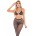 Комплект: топ, лосины и стринги Pink Lipstick Tall Order 3-Piece Legging Set с люрексом