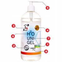 Лубрикант на водній основі Lovestim H2O UNI GEL 1000 мл