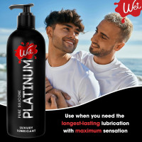 Лубрикант Wet Platinum Premium 475 мл, на силіконовій основі