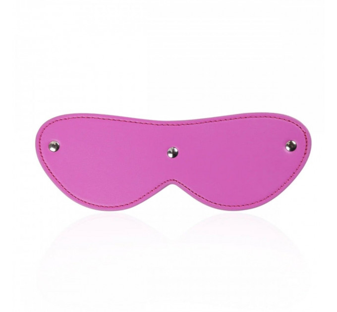 Маска с закрытыми глазами Fetish Blindfold ярко-розовая