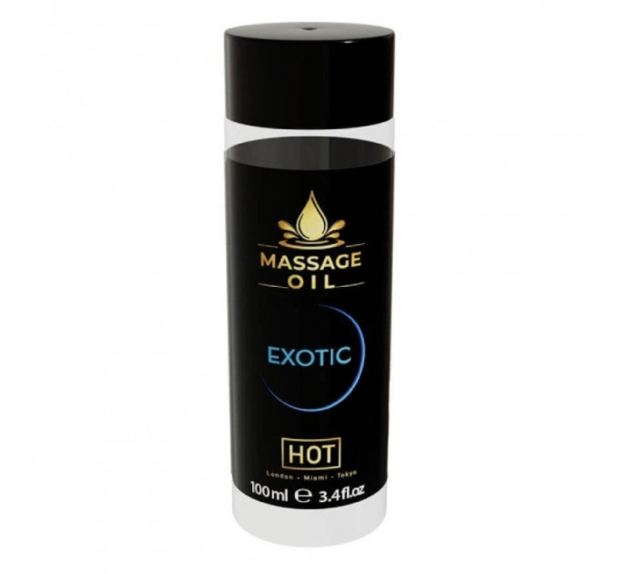 Масажна олія HOT Massage Oil Exotic з екзотичним ароматом, 100 мл
