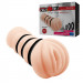 Мастурбатор реалистичный Crazy Bull Pocket Pussy из киберкожи, 15 см