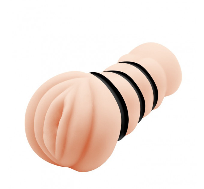 Мастурбатор реалистичный Crazy Bull Pocket Pussy из киберкожи, 15 см