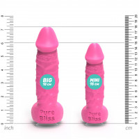 Мыло член на присоске Pure Bliss BIG розовый, 18 см