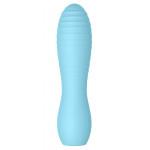 Мини-вибратор с рельефом You2Toys Cuties 3, голубой