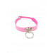 Ошейник Collar DS Fetish, розовый