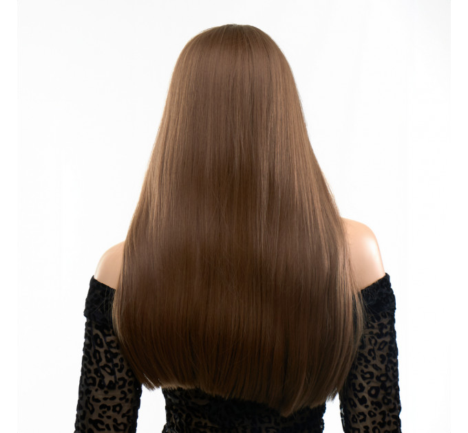 Парик длинный с челкой Fetish Hair русый, 60 см