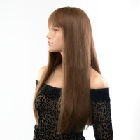 Парик длинный с челкой Fetish Hair русый, 60 см