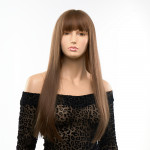 Парик длинный с челкой Fetish Hair русый, 60 см