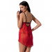 Пеньюар с открытой грудью CHERRY CHEMISE red S/M - Passion