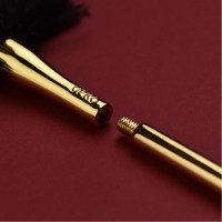 Перо на позолоченій ручці Premium Feather Tickler UPKO