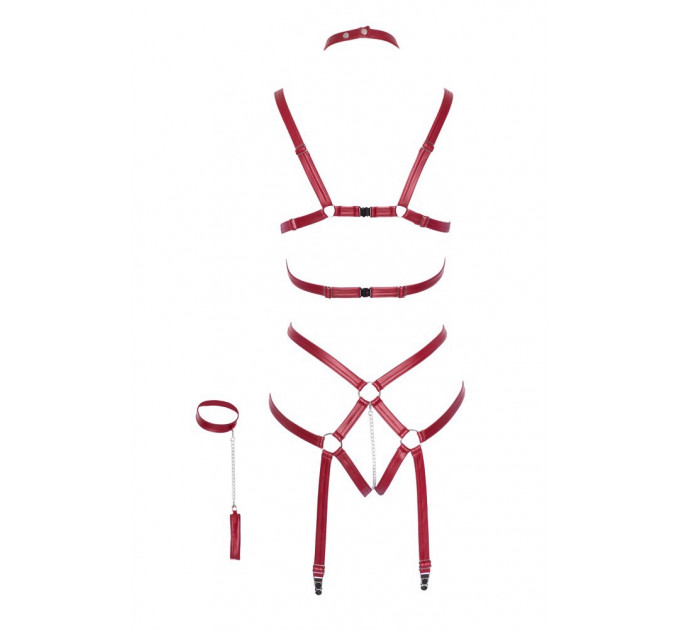 Портупея и наручники Bad Kitty Bondage Body L/XL