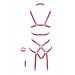 Портупея и наручники Bad Kitty Bondage Body L/XL