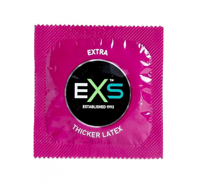 Презервативи EXS Thicker Latex для анального сексу (ціна за 5 шт.)