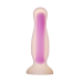 Светящаяся анальная пробка Dream Toys RADIANT SOFT SILICONE GLOW IN THE DARK PLUG MEDIUM PURPLE