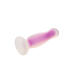 Светящаяся анальная пробка Dream Toys RADIANT SOFT SILICONE GLOW IN THE DARK PLUG MEDIUM PURPLE