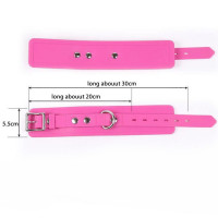 Силіконові наручники Silicone hand cuff pink