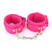 Силиконовые наручники Silicone hand cuff pink