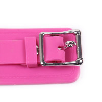 Силіконові наручники Silicone hand cuff pink