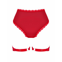 Трусики с поясом для чулок Obsessive Belovya M/L