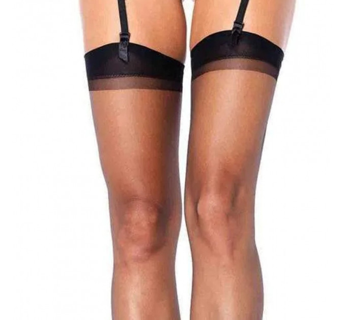 Ультрапрозрачные чулки Leg Avenue Ultra Sheer Stockings O/S