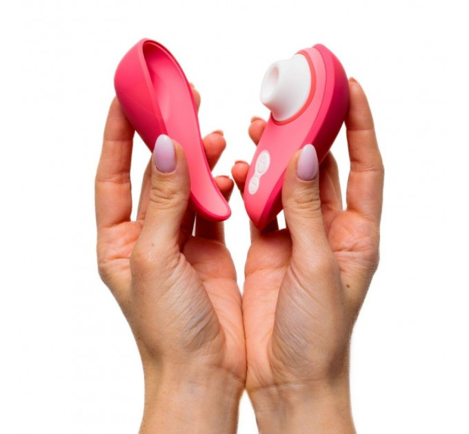 Вакуумный клиторальный вибратор Womanizer Liberty 2 Vibrant Rose, розовый