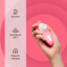 Вакуумный клиторальный вибратор Womanizer Liberty 2 Vibrant Rose, розовый