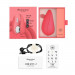 Вакуумный клиторальный вибратор Womanizer Liberty 2 Vibrant Rose, розовый