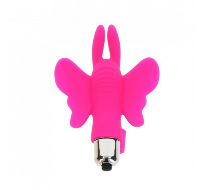 Вибратор на палец ToyJoy Butterfly Pleaser, розовый