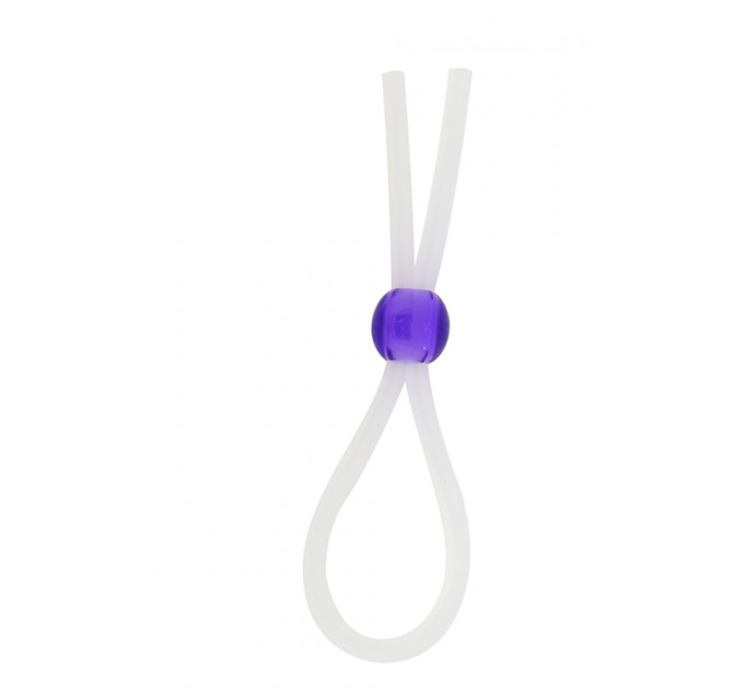 Кільце ерекційне 5 " Silicon Cock Ring with Bead, LAVENDER