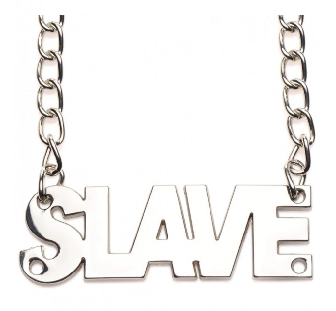 Зажимы для сосков с надписью SLAVE от Master Series