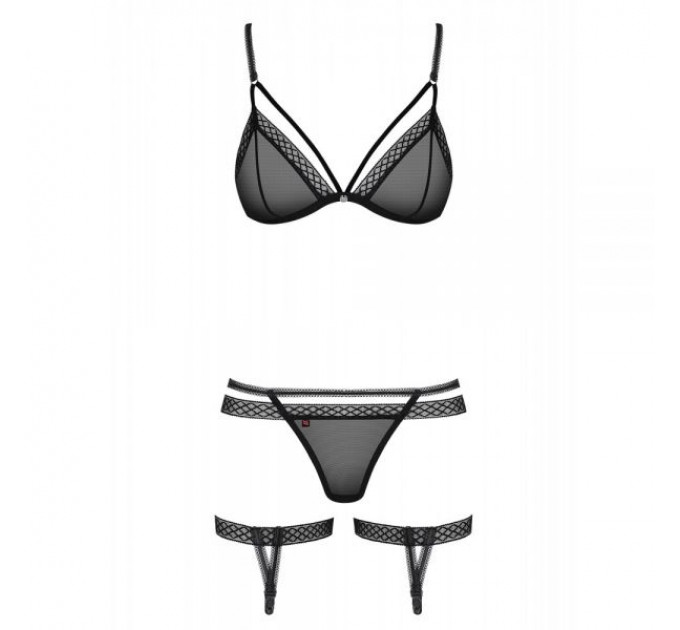 Комплект Obsessive 855-SEA-1 3 pcs set S/M