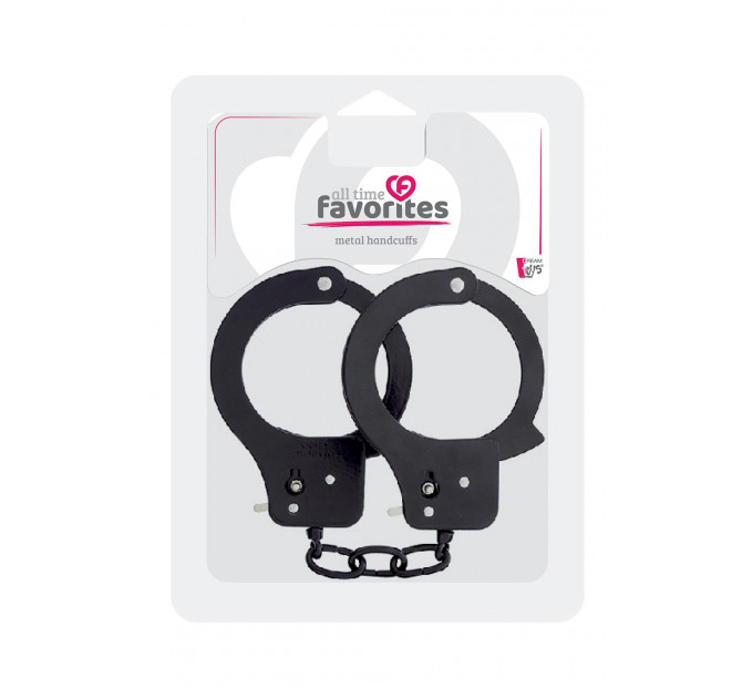 Наручники металлические Dream toys BondX cuffs, черные
