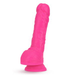 Фаллоимитатор с двойной плотностью Blush NEO 9 INCH DUAL DENSITY DILDO NEON PINK