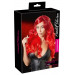 Парик с челкой Cottelli Wig red wavy long, красный