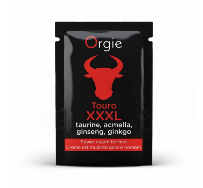 ПРОБНИК крем для эрекции Tauro XXL Orgie