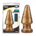 Велика анальна пробка Chisa Dark Muscle Gold
