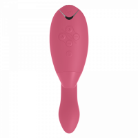 Інноваційний безконтактний стимулятор Womanizer Duo Raspberry, Рожевий