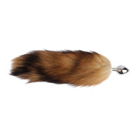 Анальна пробка Chisa Fierce Euphoria Fluffy fox Plug з хвостом лисиці