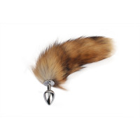 Анальна пробка Chisa Fierce Euphoria Fluffy fox Plug з хвостом лисиці