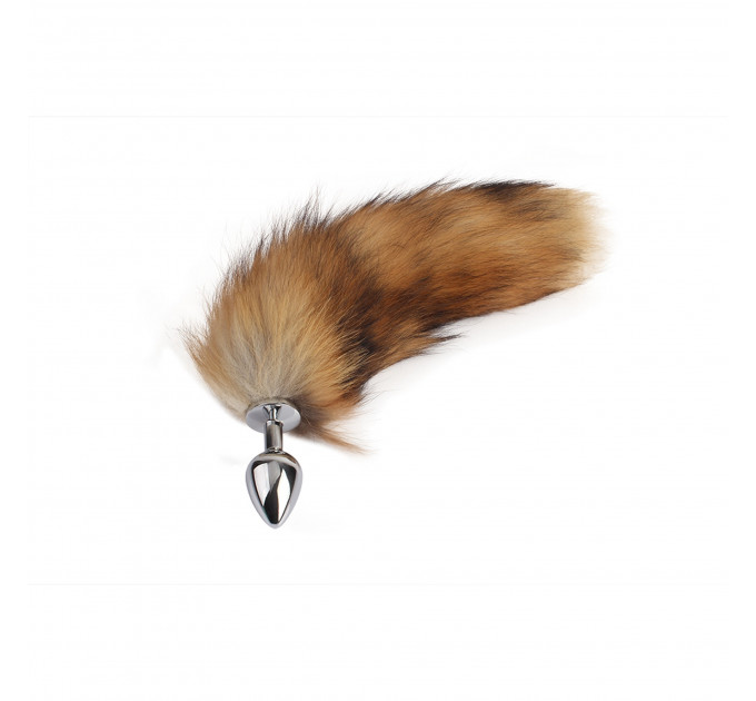 Анальна пробка Chisa Fierce Euphoria Fluffy fox Plug з хвостом лисиці