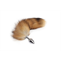 Анальна пробка Chisa Fierce Euphoria Fluffy fox Plug з хвостом лисиці